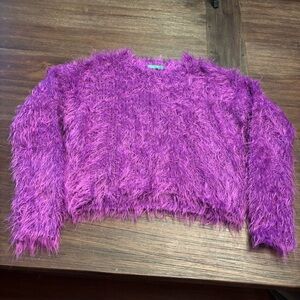 United Colors Of Benetton Vibrant Fuzzy Sweater